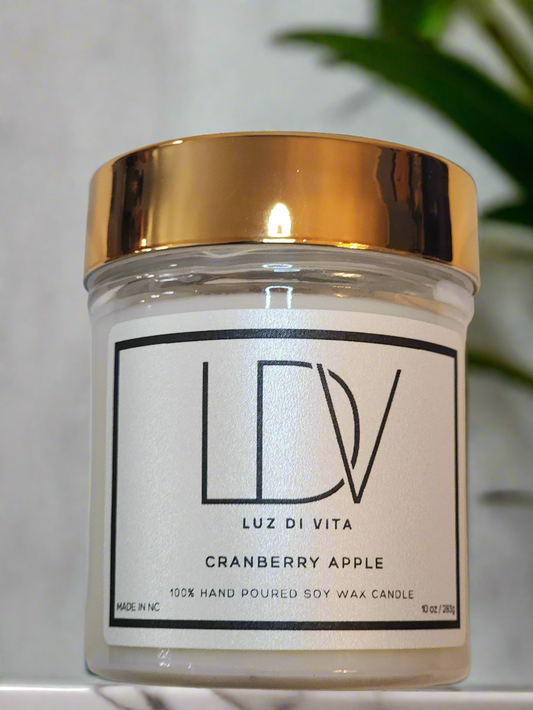 Cranberry Apple - Luz Di Vita Candles