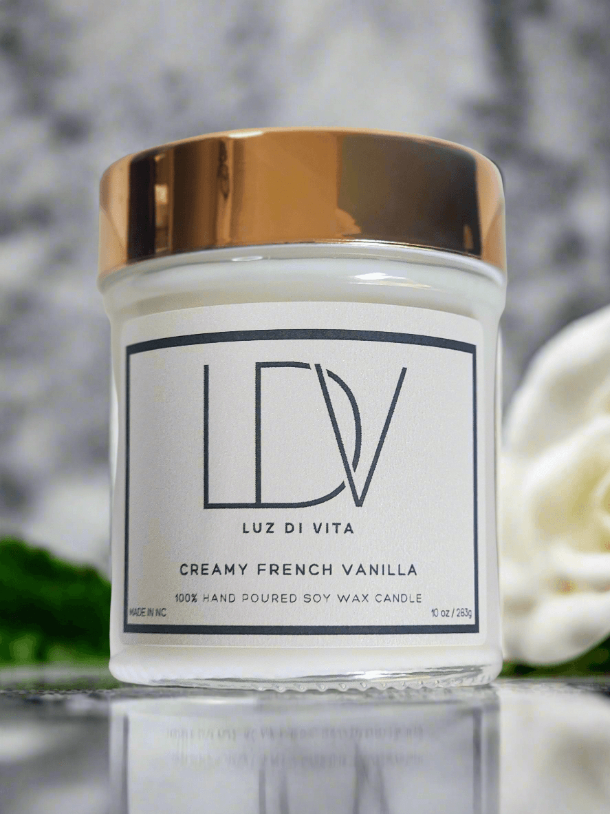 Creamy French Vanilla - Luz Di Vita Candles