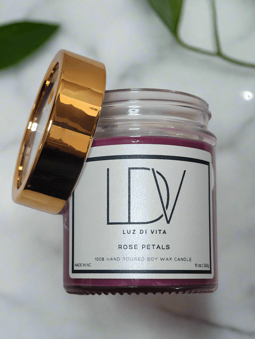 Roses Petals - Luz Di Vita Candles